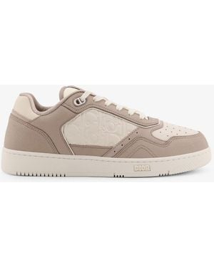 Dior Dior B27 Uptown Leather Sneakers - Natural