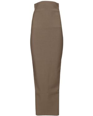 Rick Owens "Dirt Pallar" Skirt - Natural