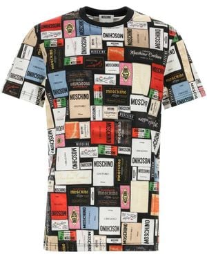 Moschino Printed Cotton T-Shirt - Multicolor