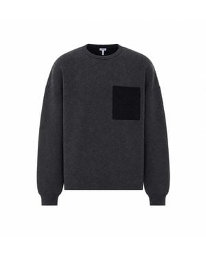 Loewe Anagram Logo Sweater - Blue