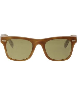 Brunello Cucinelli Acetate Sunglasses With Crystal Lenses - Green