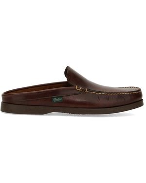 Paraboot Bahamas" Mules - Brown