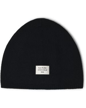 Acne Studios Cashmere Beanie - Black
