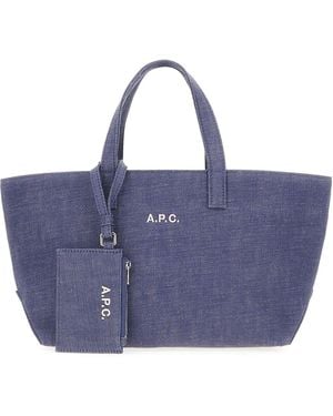 A.P.C. Bags Handbags - Blue