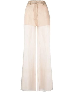 Prada Neutrals Pants - White