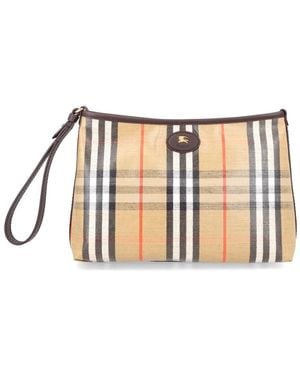 Burberry "Highlands" Clutch Bag - Multicolor