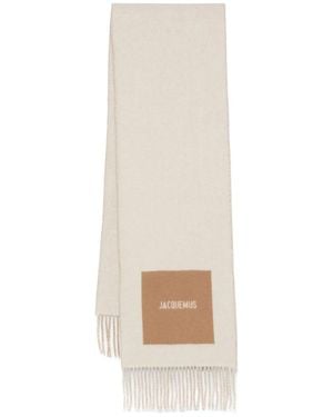 Jacquemus Neutrals Scarves - White