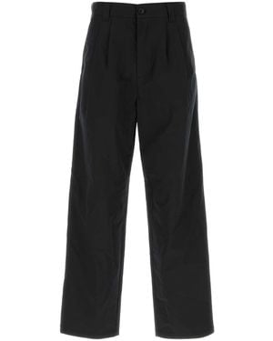 A.P.C. Relaxed Pleated Pants - Black