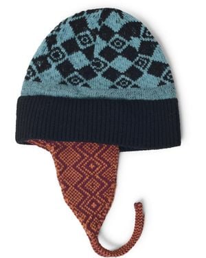 Dries Van Noten Wool Beanie - Blue