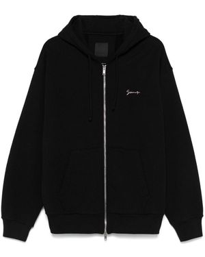 Givenchy Hoodie With Baroque Embossing in Black for Men | Lyst