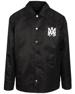 Amiri Printed Shirt Jacket - Black