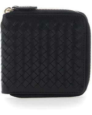Dragon Diffusion Wallet With Woven Design - Black