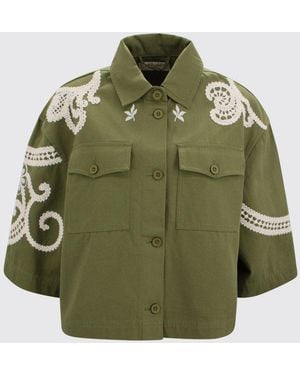 Weekend by Maxmara Jackets Cotton - Green