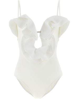 Zimmermann 'Solstice' One-Piece Swimsuit - White