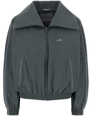 Balenciaga Tech Fabric Windbreaker - Black