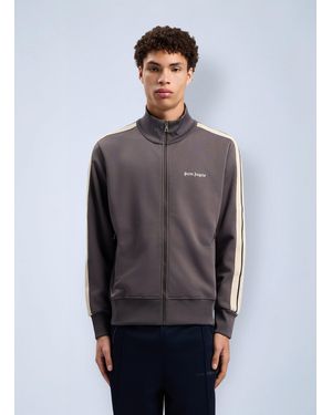 Palm Angels Classic Logo Track Jacket - Gray