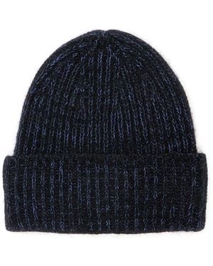 Missoni Hat With Brim And Fold - Blue