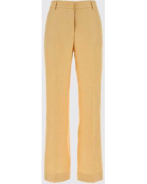 Weekend by Maxmara Linen Pants - Natural