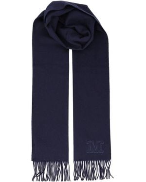 Max Mara Scarf Fringes - Blue