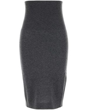 Stella McCartney Wool Skirt - Gray