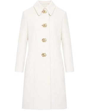 Gucci Neutrals Coats - White