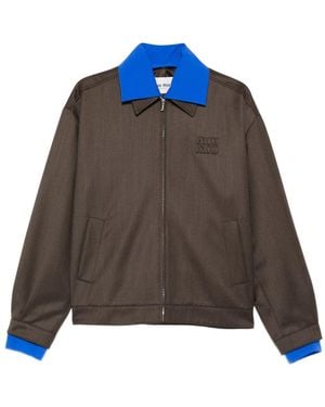 Miu Miu Nylon Blouson Jacket - Multicolor