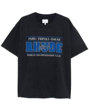 Rhude T-Shirts & Vests - Blue