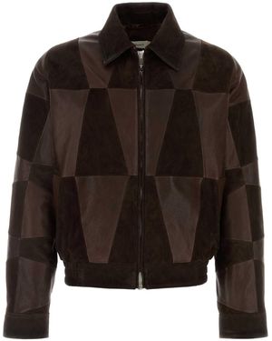Versace Leather jackets for Men | Online Sale up to 56% off | Lyst