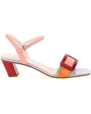 Roger Vivier 'Belle Vivier' Sandals - Pink