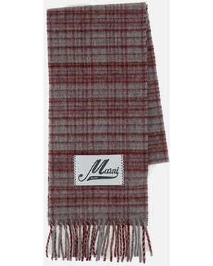 Marni Blended Wool Scarf - Multicolor