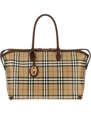 Burberry A:Ll Md Zipped Tote Ysa:176237:A7026 - Metallic