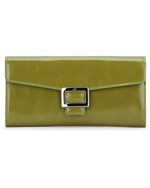 Roger Vivier Belle Vivier Wallet Chain - Green