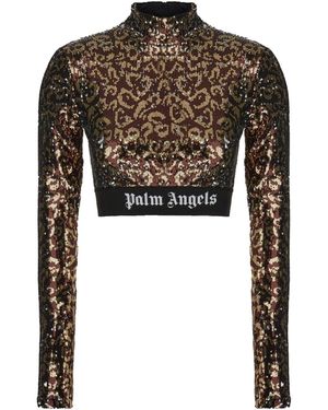 Palm Angels Clothing Coats - Black