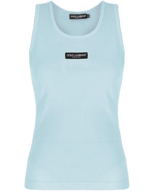 Dolce & Gabbana Dolce&Gabbana Clothing Tops - Blue