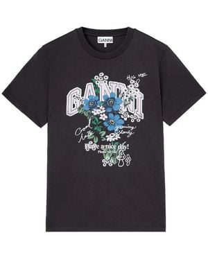Ganni Tops - Black