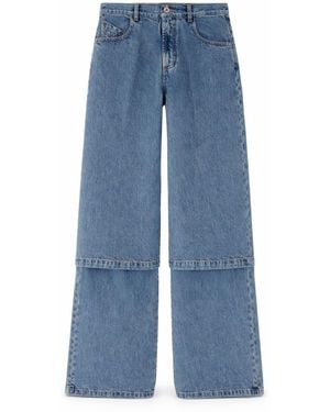 The Attico Long Pant For - Blue