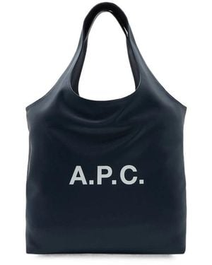 A.P.C. Tote Bags - Blue