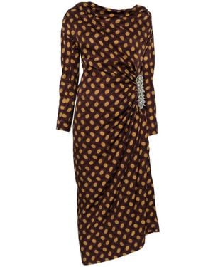 Dries Van Noten Dresses - Brown