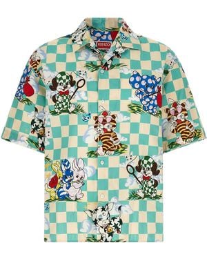 KENZO Cartoon' Shirt - Green