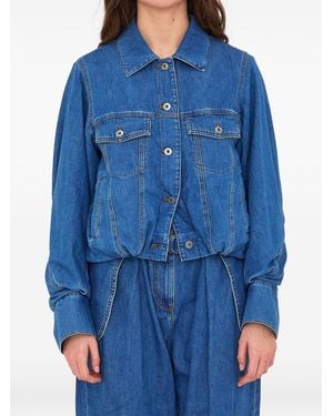Loewe Denim Cotton Jacket - Blue