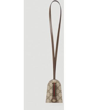 Gucci Gg Key Case - Natural