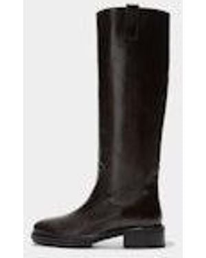 Aeyde Henry Leather Boots - Black