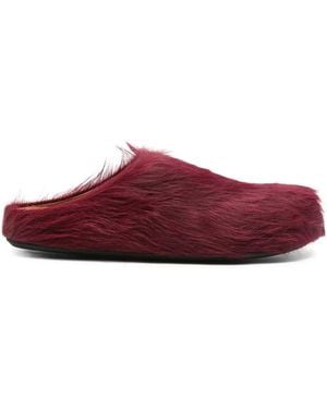 Marni Footbed Mules - Red