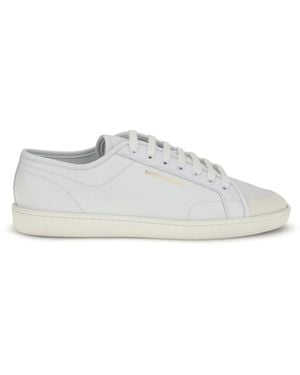 Saint Laurent Gym Sneakers - White