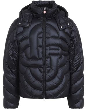 CASABLANCA Quilted Puffer Jacket - Blue