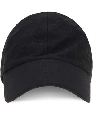Gucci Skylar Base Jersey Baseball Cap - Black