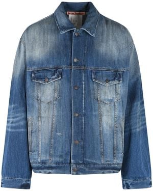 Acne Studios Cotton Jacket - Blue