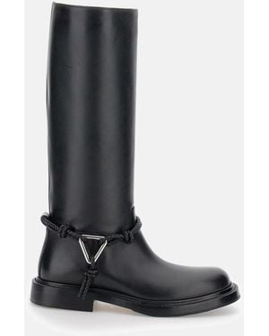 Bottega Veneta Leather Boot - Black