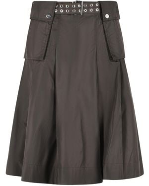 Ganni Polyamide Skirt - Gray