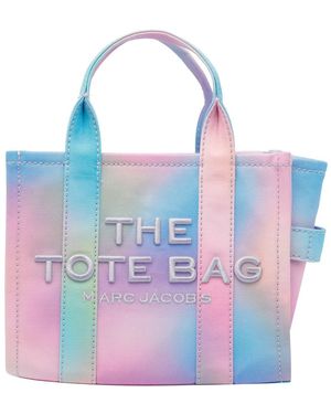 トートバッグ MARC JACOBS THE AIRBRUSH CANVAS SMALL TOTE BAG Marc Jacobs The Airbrush Small Tote Bag | Blue | FARFETCH